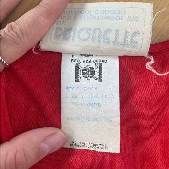 Vintage 70’s Briquette Dress - Picture 7 of 7